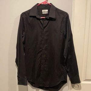 Calvin Klein Black Button Down Shirt